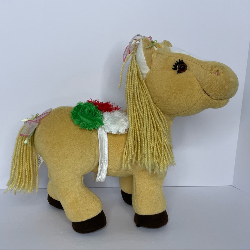 2005 Cabbage Patch Palomino Plush Pony Appalachian Artworks Jakks Pacific 13”